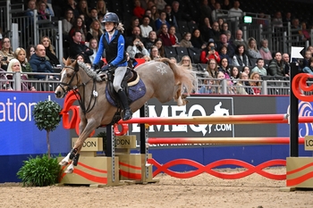 Ella Kay claims her third major title at the London International Horse Show
